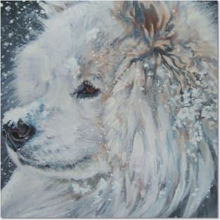 samoyed Fine Art Painting Posters and Art
